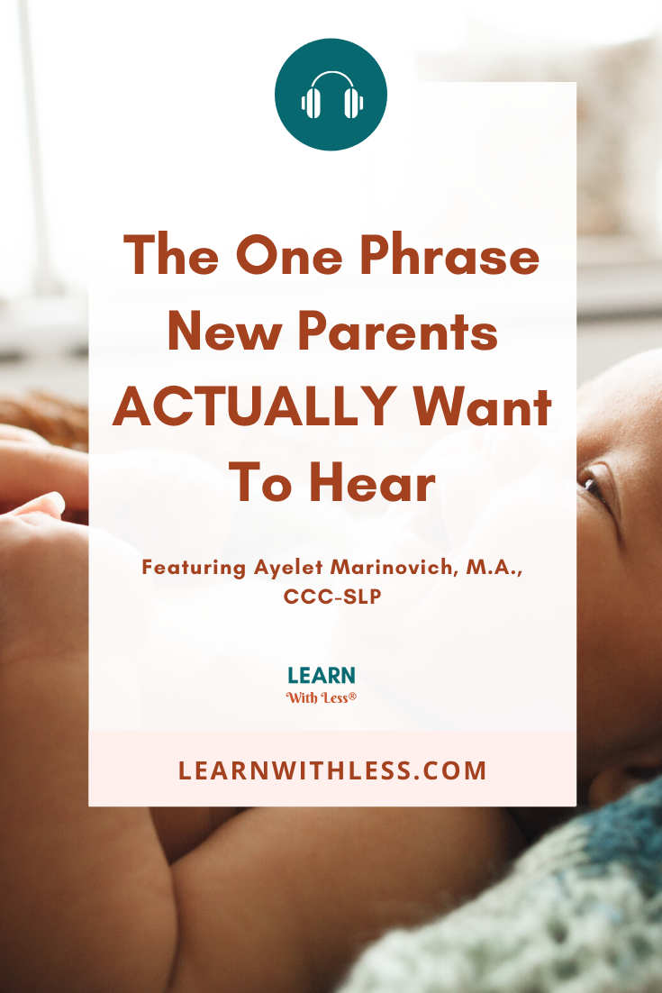 The One Phrase New Parents Actually Want To Hear